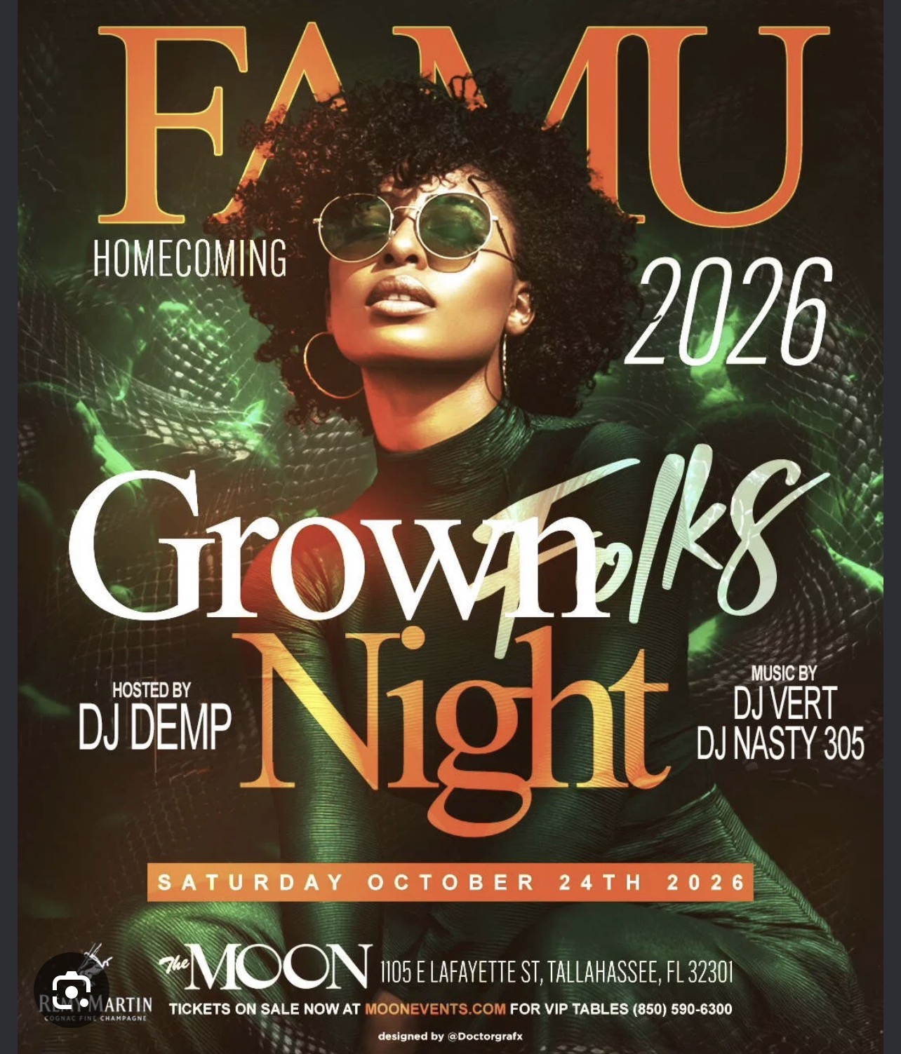 Official event graphic for Legendary Grown Folks